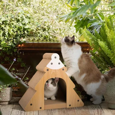 Produktbild von Katzenkratzhaus - Schutz für Möbel - Karton Kratzpad - 1 Stück