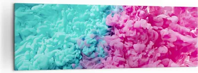 Produktbild von Bild auf Leinwand - Leinwandbild - Abstraktion modern - 160x50cm - Wand Bild - Wanddeko - Leinwanddruck - Bilder - Kunstdruck - Wanddekoration - Leinwand bilder - Wandkunst - AB160x50-3908