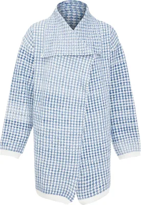 Produktbild von POOMI damen pullover - marine wollweiss, M/L