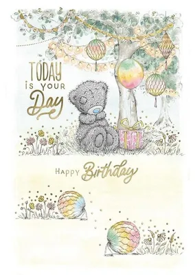 Imagen del producto de Tarjeta de cumpleaños. Hoy es tu día. 228x152