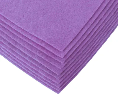Produktbild von Bastelfilz Bögen 10er-Pack flex Filz A4, Stärke 1,5-2mm, Filzplatte, 50 Farben