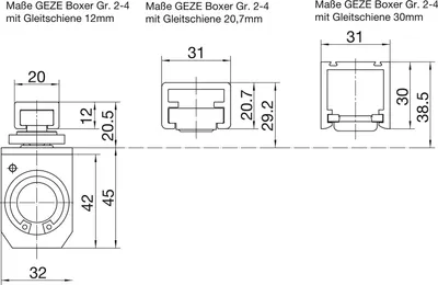 Immagine prodotto di GEZE Boxer, IT 2-4