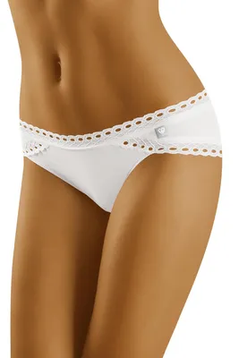 Produktbild von Wolbar damen slip baumwolle unterwäsche 3514 limited edition diamant, weiß, m