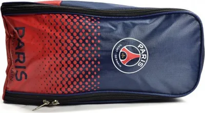 Produktbild von Paris Saint Germain FC - Vak na topánky s farebným gradientom BS3290 (jedna veľkosť) (tmavomodrá/červená)