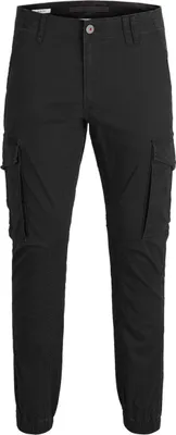 Produktbild von Jack & Jones 12139912, Fracht, Erwachsener, Schwarz, Baumwolle, Elasthan, Nicht bleichen, Natürliche Trocknung