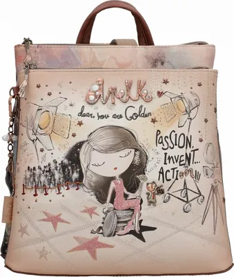 Sac Anekke Core Moyen Sac à Dos Anekke Core Moyen - 28x31x7,5cm Multifonction Femme Sac Anekke Femme