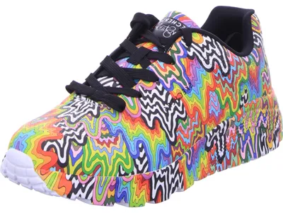 Produktbild von Skechers Mädchen Sneaker Uno Lite - FOREVER DRIP 41025-30, 41025-31, 41025-32, 41025-33, 41025-34, 41025-35, 41025-36, 41025-37, 41025-38, 41025-39 SKE-314077L multi 32