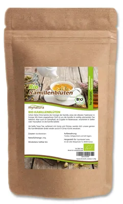 Produktbild von Mynatura  Kamillenblüten, getrocknet, ganz ab 250g - 2 Beutel