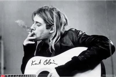 Obrázek produktu pro Kurt Cobain Nirvana - Tuxedo - Hudba - tisk plakátu - Velikost 91,5x61 cm