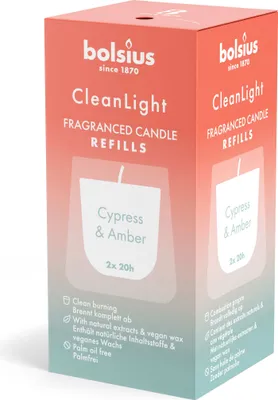 Image de Cleanlight Nachfüllpackung Cypress & Amber 2 Stück