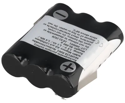 Produktbild von Notleuchtenakku NiMH 3,6V 1500mAh F1x3 Mignon AA mit Lötfahnen