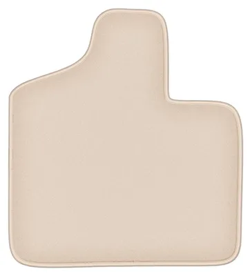 Produktbild von DURBAN Beige Velours-Fahrerfußmatte für Chrysler Grand Voyager III 7-Sitzer (2001-2007)
