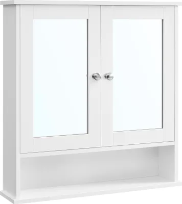 Immagine prodotto di Armadio a specchio Barkley | 56,5 x 13 x 58,5 cm | Bianco