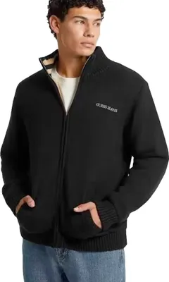 Produktbild von Guess Herren Jacke mit sportlichem Design, Modell m4br39z3hn2, Farbe Graphit