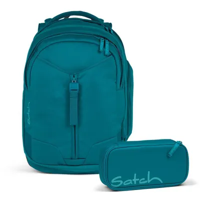 Produktbild von Satch Match Deep Petrol Schulrucksack Set 2tlg.