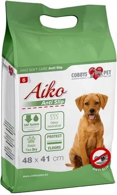 Obrázek produktu pro Podložka absorb. pro psy Aiko Soft Care 48x41cm 6ks