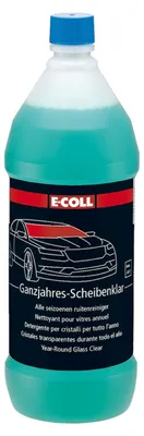 Obrázok produktu pre E-COLL Celoročná kvapalina do ostrekovačov 1 litrová fľaša
