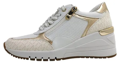 Image de Marco Tozzi Dames Faible Sneaker Keil Low Top 2-23723-42 blanc