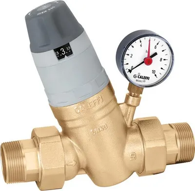 Productafbeelding van Drukregelaars met verwisselbare cartridge, manometer en een 3/4 inch instelindicator