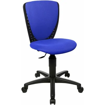 Produktbild von Topstar Kinderdrehstuhl High S'cool®, 70570BB60 blau, schwarz Stoff