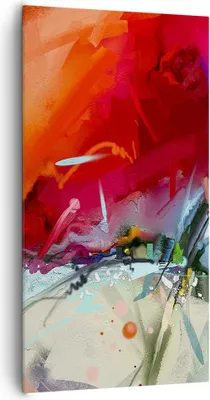 Produktbild von Bild auf Leinwand - Leinwandbild - Abstraktion modern - 65x120cm - Wand Bild - Wanddeko - Leinwanddruck - Bilder - Kunstdruck - Wanddekoration - Leinwand bilder - Wandkunst - PA65x120-4036