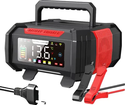Obrázok produktu pre Nabíjačka autobatérií, inteligentné nabíjanie, široká kompatibilita, 12V/24V 15A/8A