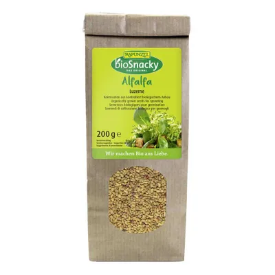 Produktbild von Rapunzel - bioSnacky Alfalfa Luzerne - 200 g