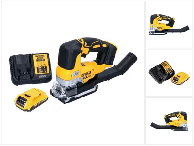 Produktbild von DeWalt DCS 334 D1 Akku Pendelhub Stichsäge 18 V Brushless + 1x Akku 2,0 Ah + Ladegerät