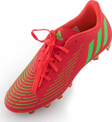 Immagine prodotto di Scarpe da calcio Adidas Predator Edge 4 Fxg unisex da uomo arancioni - 43 1/3