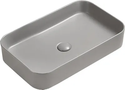 Produktbild von Mexen Vena Aufsatzwaschbecken 60 x 37 cm, Hellgrau matt - 22196061