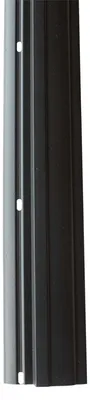 Immagine prodotto di Listello di copertura in PVC-U - Profilo di copertura - Membrana antitrauma - 2 metri - 5 pezzi - Resistente agli agenti atmosferici e ai raggi UV - Striscia di copertura