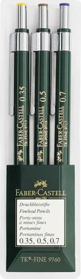 Produktbild von FABER-CASTELL Druckbleistift TK-FINE 9760 3er Etui