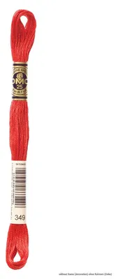 Productafbeelding van DMC Borduurgaren Mouline Special 117MC -349, 6 strengen, 8m