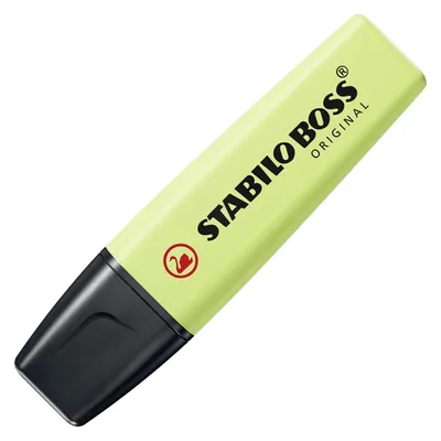 Zdjęcie produktu dla Zakreślacz - STABILO BOSS ORIGINAL Pastelowy - Pojedynczy długopis - Szczypta limonki