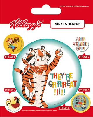Obrázek produktu pro Kellog's - Sady samolepek - Vintage kolem světa