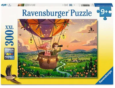 Productafbeelding van Kinderpuzzel met 300 XXL-stukjes - Liefde hangt in de lucht