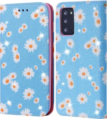 Produktbild von König Design Hülle kompatibel mit Samsung Galaxy Note 20 Kunstleder Handyhülle - Handy Case Blau