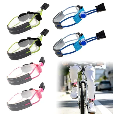 Image de Bandes réfléchissantes pour les chevilles, pour plus de sécurité lors du vélo (lot de 3 paires)