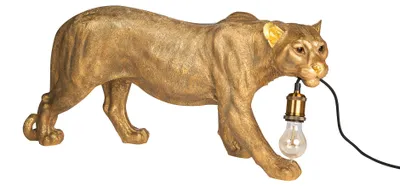 Produktbild von Kitchen Trend Leopardenlampe Gold
