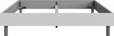 Produktbild von Bettgestell "Easy Beds" in weiß. Abmessungen (BxHxT) 189x38x210 cm