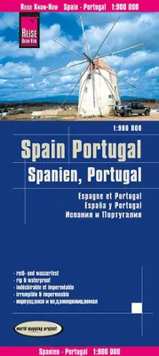 Produktbild von Reise Know-How Landkarte Spanien, Portugal 1:900.000