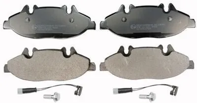 Produktbild von DENCKERMANN B110892 Bremsbeläge Satz Vorne Bremsklötze passend für MERCEDES-BENZ VIANO (W639) VITO Bus (W639) VITO / MIXTO Kasten (W639)