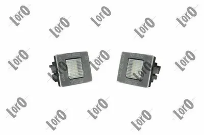 Immagine prodotto di 2 x Fanalino targa LED, modello ABAKUS L54-210-0006, compatibile con MERCEDES-BENZ Classe C, versione station wagon (S205), con tecnologia LED