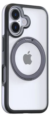 Immagine prodotto di Torras Ostand R Fusion Case for iPhone 16 (Black)