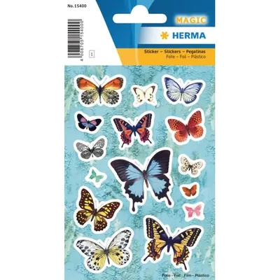 Produktbild von Herma MAGIC Sticker Schmetterlingsflug, Folie