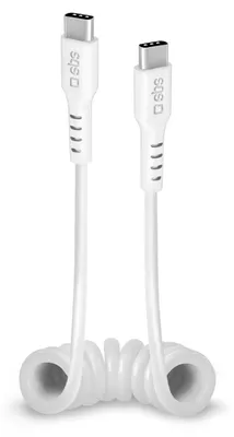 Obrázok produktu pre Kábel USB-C SBS 1m biely TECABLETYPCCS1W