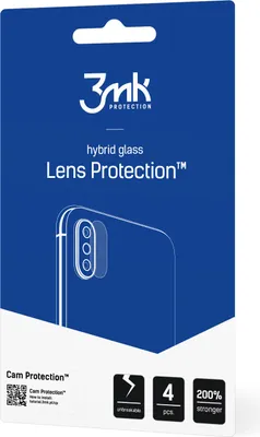 Immagine prodotto di 3mk Hybrid Glass Lens Protection per Vodafone Smart V10 Obiettivo della fotocamera 0,16mm 6H (4 pezzi)