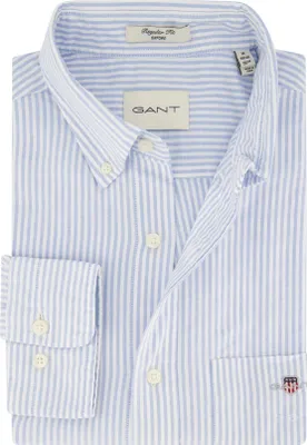 Image de Gant Regular Fit Chemise de loisirs bleu clair