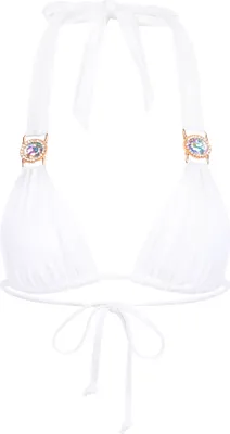 Produktbild von Moda Minx Bikini-Top Amour mit funkelndem Steinbesatz White M