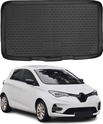 Image de Tapis de coffre pour Renault Zoe 2019-2021 Caoutchouc TPE Noir
